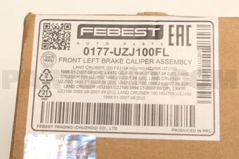 FEBEST 0177UZJ100FL FRONT LEFT BRAKE CALIPER ASSEMBLY
