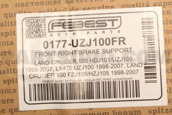 FEBEST 0177UZJ100FR FRONT RIGHT BRAKE CALIPER ASSEMBLY
