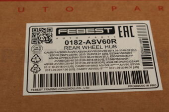 FEBEST 0182ASV60R REAR WHEEL HUB