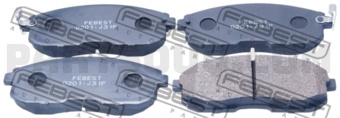 FEBEST 0201J31F PAD KIT, DISC BRAKE, FRONT