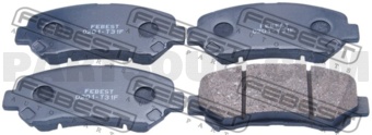 FEBEST 0201T31F BRAKE PAD SET, DISC BRAKE
