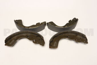 FEBEST 0202D40TR SHOE KIT, REAR BRAKE