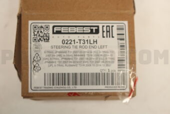 FEBEST 0221T31LH LEFT TIE ROD END