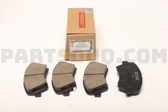 FEBEST 1201H5F PAD KIT, DISC BRAKE, FRONT - KIT