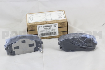 FEBEST 2201FQF PAD KIT, DISC BRAKE, FRONT - KIT
