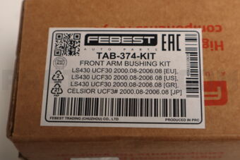 FEBEST TAB374KIT ARM BUSHING FRONT ARM KIT
