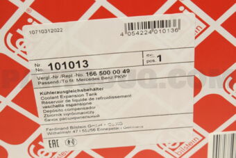 FEBI 101013 EXPANSION TANK-M(W166)