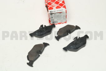 FEBI 16533 BRAKE PADS REAR/ E90/E91/3SRS