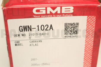 GMB GWN102A WATER PUMP