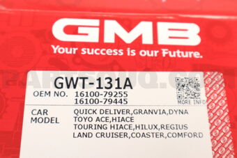 GMB GWT131AW WATER PUMP