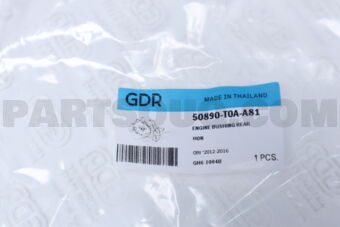 Good Rubber Co LTD GH61004B ENGINE BUSHING REAR