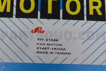 HABASHI 214871KC0A FAN MOTOR