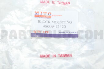 HABASHI 4860912420 BLOCK MOUNTING