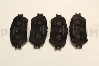 HITACHI HF624 Brake pad