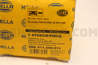 Hella 2BE011450011 LED DAYTIME RUNNING INDICATOR LH MACAN 14-UP