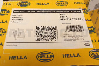Hella 8EL011713881 ALTERNATOR/F07/F10