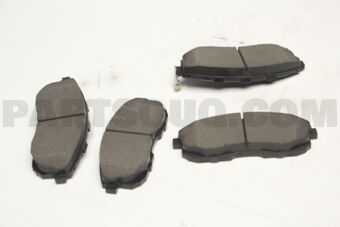 Hi-Q SP1107F BRAKE PAD FRONT 04465-12010 IN,NI G35 2005-2006 HI-Q