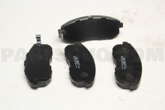 Hi-Q SP1107F BRAKE PAD FRONT 04465-12010 IN,NI G35 2005-2006 HI-Q
