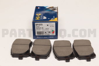 Hi-Q SP1373 BRAKE PAD FRONT 04465-44050,04465-44060 TO PICNIC/AVENSIS 200206-200310 HI-Q