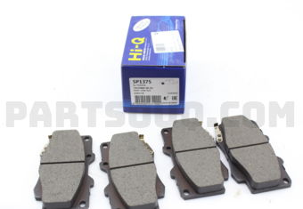 Hi-Q SP1375 BRAKE PAD FRONT TO HILUX 2011-2012 Hi-Q