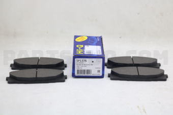 Hi-Q SP1376 BRAKE PAD FRONT TO HIACE 2006- Hi-Q