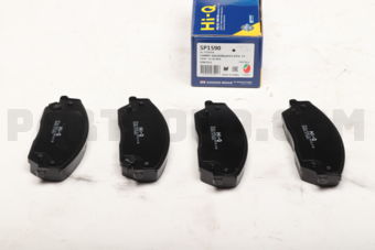 Hi-Q SP1590 BRAKE PAD FRONT TO CAMRY 2012- Hi-Q