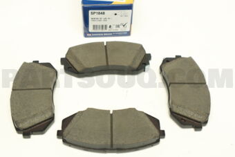 Hi-Q SP1848 BRAKE PAD FRONT 58101-D4A10,58101C2A10 KI SONATA 2010- HI-Q