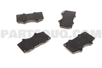 Hi-Q SP2033 BRAKE PAD FRONT TO FJ CRUISER 2007- Hi-Q