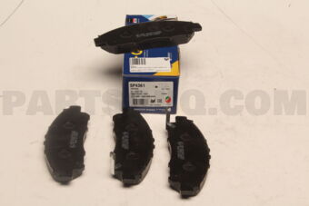 Hi-Q SP4361 BRAKE PAD FRONT 04465-26440 TO HIACE 201902- HI-Q