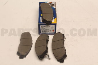 Hi-Q SP4361 BRAKE PAD FRONT 04465-26440 TO HIACE 201902- HI-Q
