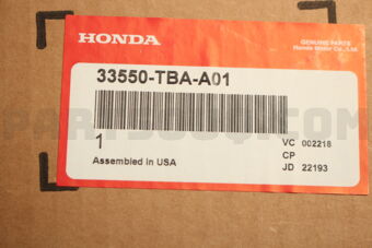 Honda 33550TBAA01 LIGHT ASSY,L TAIL
