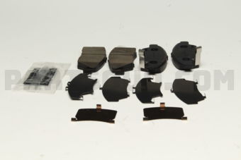 Honda 45022S5AJ00 SET,PAD FR