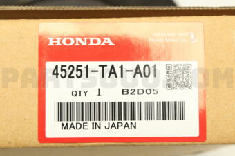Honda 45251TA1A01 DISK FR. BRAKE