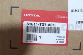 Honda 51611TG7A01 ABSORBER UNIT, R. FR