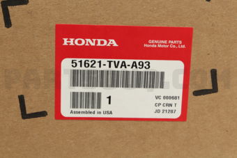 Honda 51621TVAA93 ABSORBER UNIT, L. FR