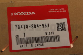 Honda 78410S04951 SENSOR ASSY,SPEED