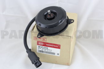 Hyundai / KIA 0K74P61F20 MOTOR-CONDENSOR COOLING FAN
