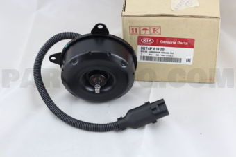 Hyundai / KIA 0K74P61F20 MOTOR-CONDENSOR COOLING FAN