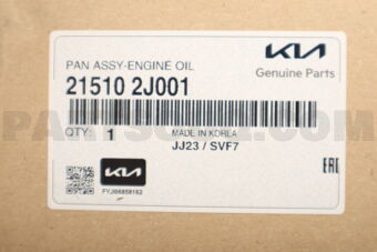 Hyundai / KIA 215102J001 PAN ASSY-ENGINE OIL