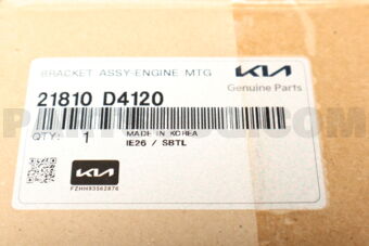 Hyundai / KIA 21810D4120 BRACKETASSY-ENGINE