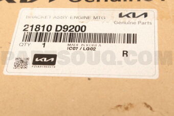 Hyundai / KIA 21810D9200 BRACKET ASSY-ENGINE MTG