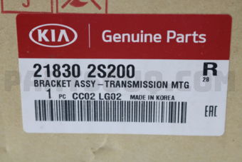 Hyundai / KIA 218302S200 BRACKET ASSY-TRANSAXLE MTG