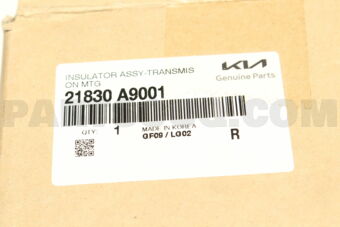 Hyundai / KIA 21830A9001 INSULATORASSY-TRANS