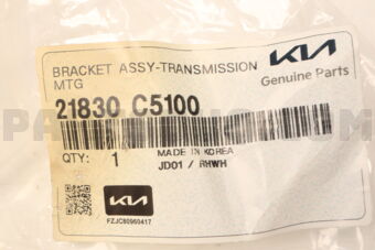Hyundai / KIA 21830C5100 BRACKET ASSY-TRANSMISSION MTG