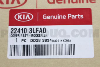 Hyundai / KIA 224103LFA0 COVER ASSY-ROCKER,LH