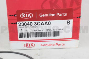 Hyundai / KIA 230403CAA0 RING SET-PISTON