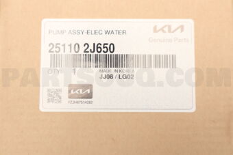 Hyundai / KIA 251102J650 PUMP ASSY-ELEC WATER