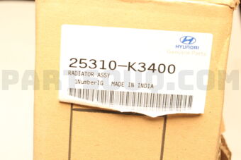 Hyundai / KIA 25310K3400 RADIATOR ASSY