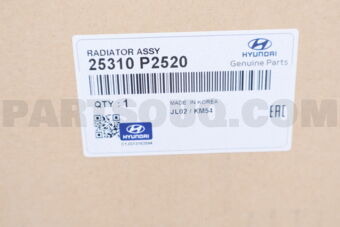 Hyundai / KIA 25310P2520 RADIATOR ASSY
