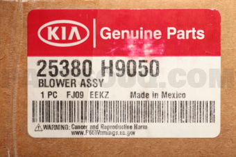 Hyundai / KIA 25380H9050 BLOWERASSY
